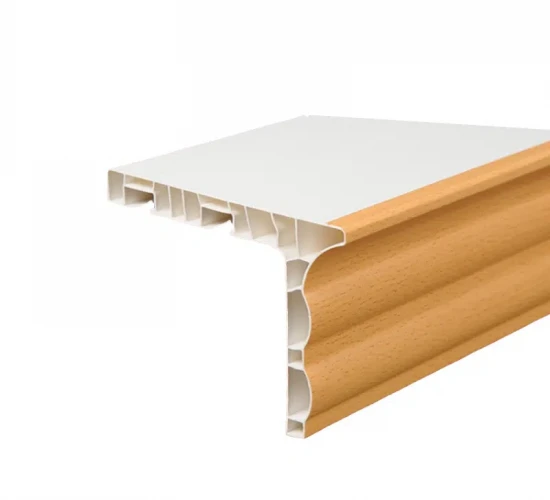 2-Редова ПВЦ релса с чело – Бук.png